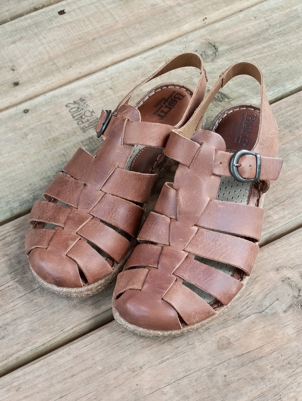Born Fisherman Closed-toe Sandals 8